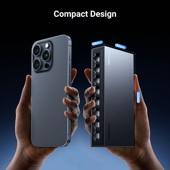 UGREEN%20Ethernet%20Switch%201000Mbps%20Mini%20Network%20Expension%205/8%20Ports%20All%20Gigabit%20for%20Router%20Lan%20Hub%20Full/Half%20Duplex%20Plug%20and%20Play%20-%20Image%208