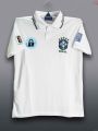 Brazil World Cup Jersey 2026 Thai Premium Football Jersey For Men - Half Sleeve Collar Polo Jersey - Brazil Jersey 2026. 