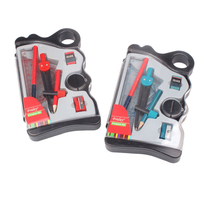 8%20Pieces%20Compass%20Set%20Math%20Geometry%20Drawing%20Tools%20Includes%20Rulers%20Protractor%20Compass%20Eraser%20Pencil%20Sharpener%20for%20School%20Students%20Teachers%20Designers%20Stationery%20Supplies%20-%20Image%204