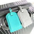PU Leather Luggage Tag Bag Pendant Suitcase Name ID Address Holder Tag Portable Travel Accessories.