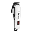 Kemei KM-809A Professional Hair Clipper LCD Display Household Rechargeable Trimmer Haircut Clipper Cutter Styling Tool. 