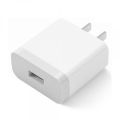 Xiaomi MI 3A 1 Port USB 2 Pin Charging Adapter White.