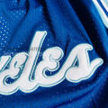 Kobe James Same Style Basketball Shorts Los Angeles Lakers BlueLos esVintage EmbroideryINSShorts. 