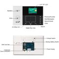3G/GPRS + WiFi Intelligent Alarm System with Touch Keypad & LCD Screen & RFID function. 