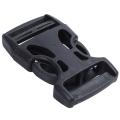 4pcs Plastic Side Quick Release Buckles Clip for 25mm Webbing Band Black. 