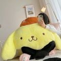 Sanrio Kawaii Pom Pom Purin Plush Toy Stuffed Animals Dog Soft Pillow Pompompurin Doll Cute Room Decor Anime Peluche Toy Gift.
