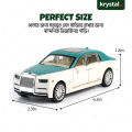 【Krystal】Rolls Royce Phantom Six-Door Car Toy | High-quality ABS Material | Luxury Push Vehicle with Sound & Light.