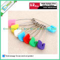 Hijab Safety Pin metal & plastic for Women 12Pcs. 