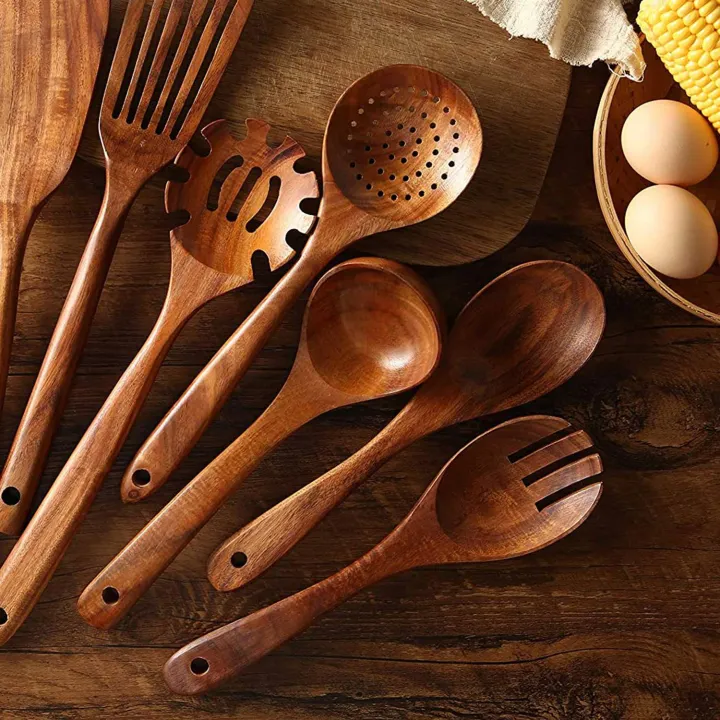 Individual%20Wooden%20Kitchen%20Utensils%20Set,Wooden%20Spoons%20for%20Cooking%20Natural%20Teak%20Wood%20Kitchen%20Spatula%20Set%20for%20Including%207%20Pack%20Exquisite%20Product%20-%20Image%208