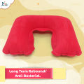 4 in 1 Inflatable Travelling Pillow set with eye mask, ear plugs and pouches - Stylish and Elegent - soft and comfortable. 