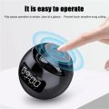 Mini Bluetooth Speaker Wireless Bluetooth Sound Box with LED Display Alarm Clock Hifi TF Card MP3 Music Play BT Speaker.