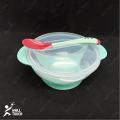 Baby Feeding Spoon and Bowl ((1 PCS ))- multicolor. 