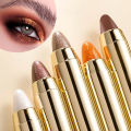 YZS Double Head Metallic Lazy Eyeshadow Stick Shimmer Eyeshadow Pencil Waterproof Long Lasting Highlight Pen Makeup Beauty.