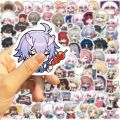 10/80PCS Honkai Impact Anime Stationery Sticker Sticker Waterproof Children Student Fashion Stationery Honkai:Star Rail Decorate. 