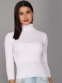 Women's Woollen Warm Full Sleeves High Neck/Inner/Skivvy for Winters. 