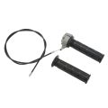 Twist Throttle Cable Handle, Throttle Accelerator Handle Grip Anti Skid for Mini Bike. 