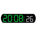 GC Digital Alarm Clock For Bedrooms, 6.5 Inch LED Display Desk Alarm With 3 Levels Brightness Adjustable, Table Clock With Temperature C°/F° Display For Living Room. 
