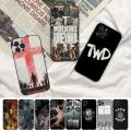 The walking dead Phone Case For iPhone 8 7 6 6S Plus X SE 2020 XR XS 14 11 12 13 Mini Pro Max Mobile Case. 