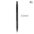 1Pc Mechanical Pencil 0.3/0.5/0.7/2.0mm Low Center of Gravity Metal Drawing Special Pencil Office School Writing Art Supplies.