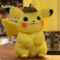 Pokemon Detective Pikachu Plush Toys Cartoon Anime Pikachu Plush Doll Stuffed Kawaii Pokemon Doll Pendant Birthday Gift for Kids. 