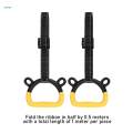 Gymnastics Rings Home Full Body Workout Indoor Calisthenics Training Rings Single Length 1M.