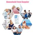 High Sensitivity Fetal Doppler 3MHz Probe Heart Beat Monitor Backlight LCD Display Fetal Sound Heart Rate Detector No Radiation. 