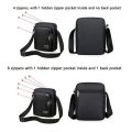 Men Nylon Shoulder Bag Messenger Bag Casual Waterproof Nylon Zipper Pocket Handbag Fashion Tote Travel Male Crossbody Bags. 