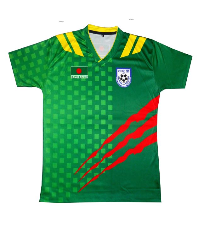 Bangladesh Football National Team Jersey New - Jersey Football - Jersey - Jersey