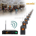OKMIC 782TX 7102R 4-Person Use Professional On Stage Performance Stereo Desktop In Ear Monitor System Simultaneo Interpretation.