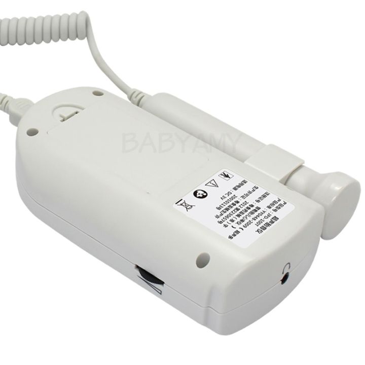 Portable%20Pregnant%20Ultrasonic%20Fetal%20Doppler%20Prenatal%20Heart%20Rate%20Monitor%20LCD%20Ultrasound%20Baby%20Doppler%203Mhz%20-%20Image%206