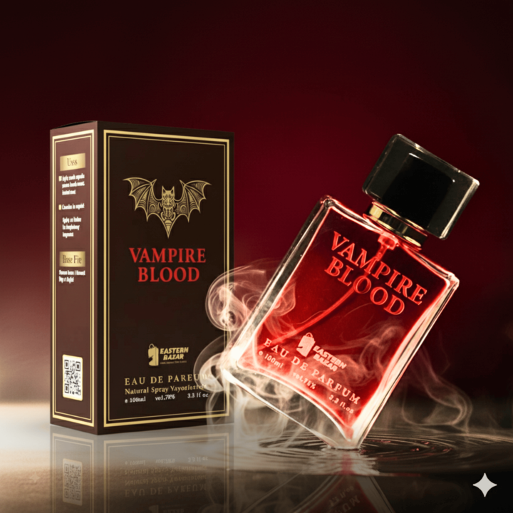 Eastern Bazar Vampire Blood Eau de Parfum 50ml - Fruity Floral Scent, Unisex Long-Lasting Perfume