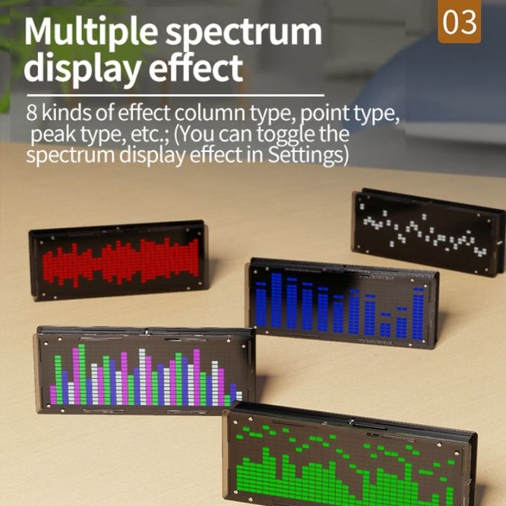 LED%20Music%20Spectrum%20Display%20DIY%20Kit%2016X32%20Rhythm%20Light%20Clock%208%20Kinds%20Spectrum%20Mode%20SMD%20Soldering%20Display%20Light,%20White%20-%20Image%206
