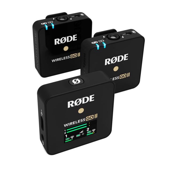 Rode Wireless GO II 2-Person Compact Digital Wireless Microphone System/Recorder