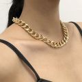 Aesthetic Vintage Necklace for Women Layered One Piece Pendant Jewelry Chain on the Neck Clothing Accessories Gift to Girlfriend. 