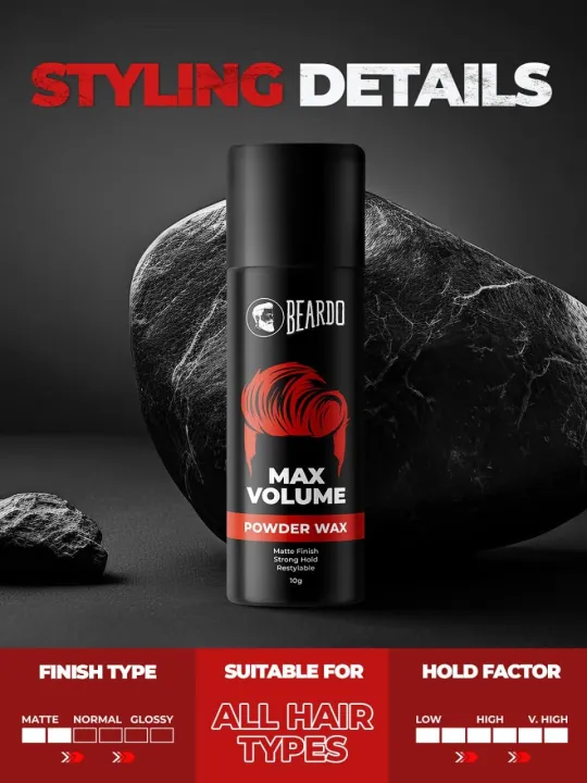 Beardo%20Max%20Volume%20Powder%20Wax,%2010%20gm%20%7C%20Powder%20Hair%20Wax%20Men%20%7C%20Hair%20Styling%20Wax%20for%20Matte%20Finish%20%7C%20Strong%20Hold%20&%20Restylable%20Hair%20Powder%20For%20Men%20%7C%20Hair%20Volumizing%20Powder%20Wax%20Superlight%20&%20Instant%20Volume%20-%20Image%202