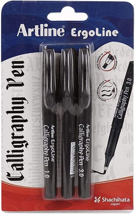 Artline%20Ergoline%20Calligraphy%20Pen%20With%203%20Nib%20Sizes%20Black%20Color%20Set%20of%203%20Pens%20-%20Image%202