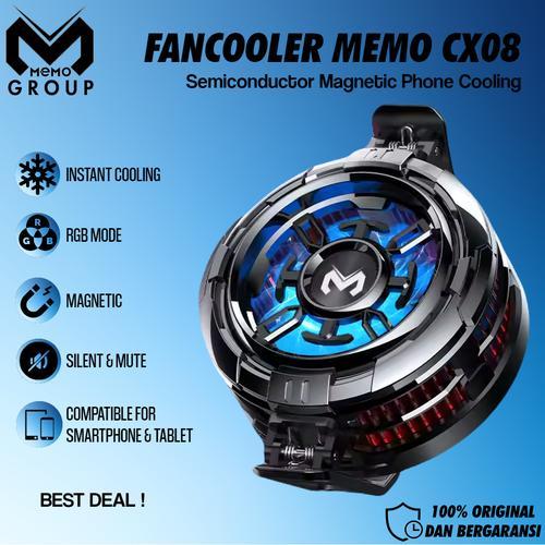 Memo CX08 Magnetic Phone Cooler-15W Universal Mobile Phone Cooler