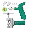 KOGEEK Portable Manual Glass Tile Opener Hand-Held Replacement Cutter Heads Ceramic Tile Glass Cutter Multi-function Glass Cut.
