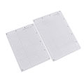 A4 B5 A5 PVC Students Writing Desk Pad Transparent Ruler Board Measuring Supplie ANLAN. 