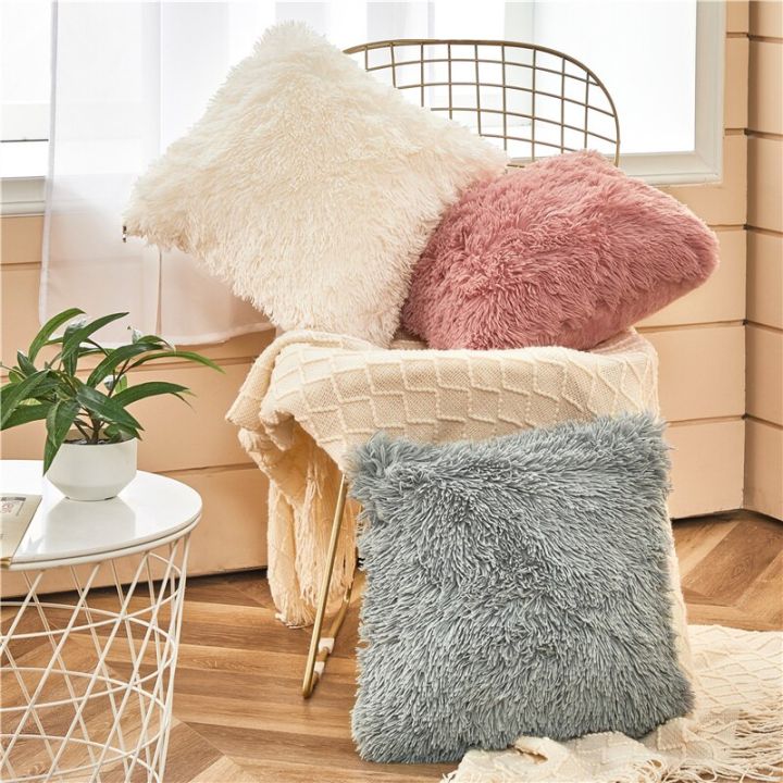 Soft%20Shaggy%20Fluffy%20Cushion%20Cover%20for%20Living%20Room%20Plain%20Cozy%20Faux%20Pillow%20Case%20Home%20Decor%20Colorful%20Warmth%20Pillow%20Sham%20Sofa%2045x45cm%20-%20Image%205