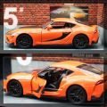1:32 Toyota Supra Die-Cast Vehicles Alloy Model Car Toys For Gift Collection.