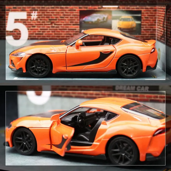 1:32%20Toyota%20Supra%20Die-Cast%20Vehicles%20Alloy%20Model%20Car%20Toys%20For%20Gift%20Collection%20-%20Image%2010