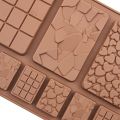 🍫 Chocolate Silicone Mold 9-Cabin – Reusable Non-Stick Mould for Fun-Shaped Chocolates & Candies 🍬 | Perfect for Homemade Treats, Desserts & Gift Ideas 🎁.