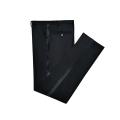 Classic style Tuxedo Pants Black Edge Suit Trousers Black Satin trimmed trousers 1 Piece Man Pant. 