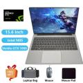 2024 Gaming Laptop with Graphics Card NVIDIA GTX1060 Windows 11 Computer School Notebooks Intel N95 32GB RAM +1TB RJ45 Netbook.
