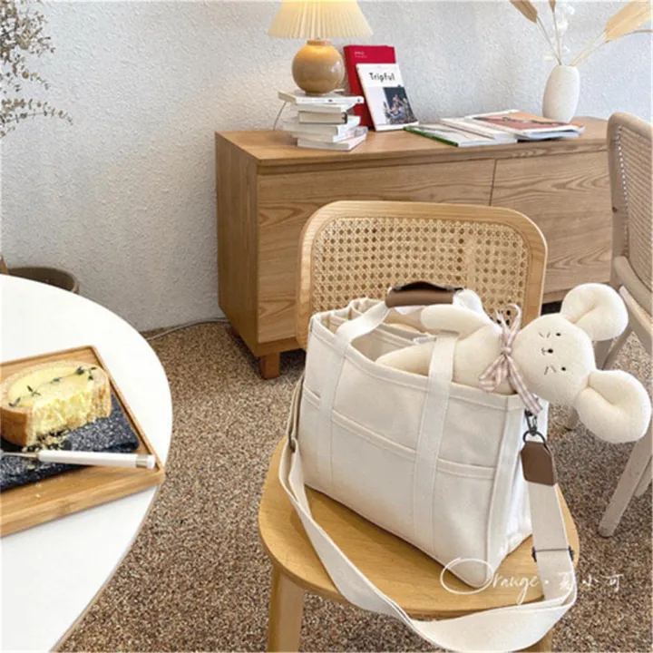 Canvas%20Bag%20Tote%20Bag%20Multi-pocket%20Bag%20Crossbody%20Bag%20Shoulder%20Bag%20-%20Image%207