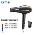 Kemey-KM-2376 /3000W (2 in 1) Powerful-Professional-Heavy-Duty-Hair-Dryer-for-Unisex - Black.