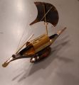 Brass+copper gini boat(পিতল প্লাস কপারের তৈরি নৌকা).