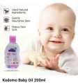 Kodomo Baby Oil 200ml Pink Hanabaki. 