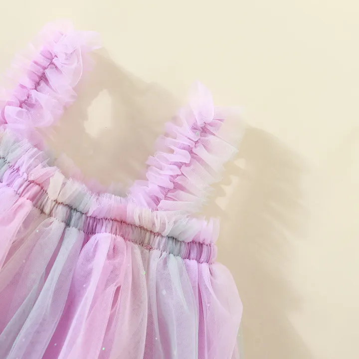 Summer%20New%20Baby%20Girl%20Dress%20Mesh%20Gauze%20Dress%20Children'S%20Clothing%20Suspender%20Fluffy%20Dress%20Birthday%20Party%20Dress%20Sweet%20Princess%20Dress%20(0-3%20Year%20Old%20Girl)%20-%20Image%207